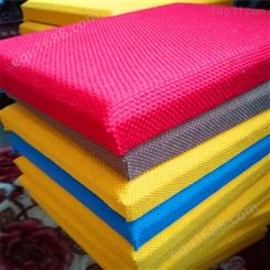 奎峰优质供应布艺软包吸音板 多种的颜色布料可供选择 搭配不同层次装饰需求
