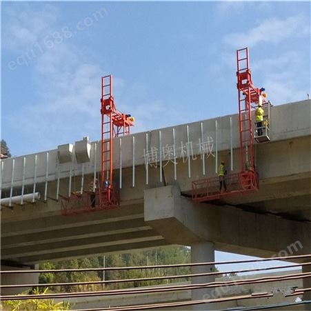 安装桥梁排水管机械设备 不影响交通 博奥AN88 简易灵活