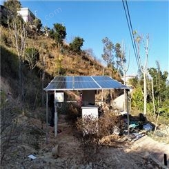 污水处理设备 太阳能离网发电系统 1620W 输出5KW