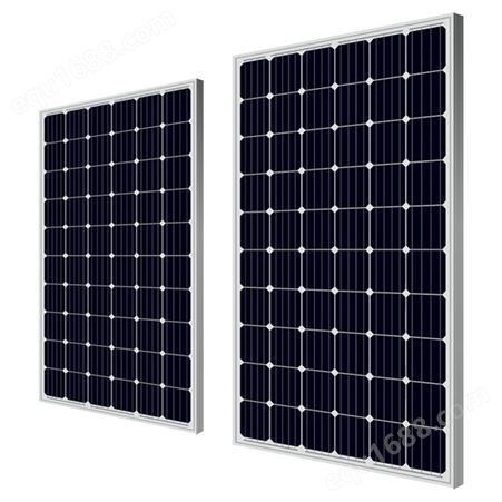 恒大单晶太阳能光伏板 360W家用离网光伏发电板 房车电动车应用太阳能板