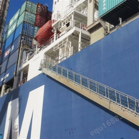 奇胜流体港口码头紧急船用登船梯 大型装卸梯 锯齿型防滑踏板