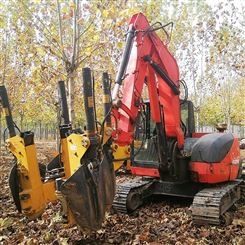 六瓣铲式挖树机厂家价格 济宁九麟机械