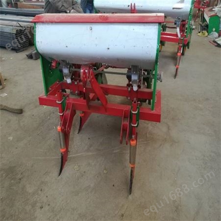 四轮拖拉机带玉米播种机高粱大豆种植机棒子免耕悬浮