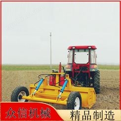 农用激光平地机厂家 山东厂家供应 拖拉机牵引式卫星平地机