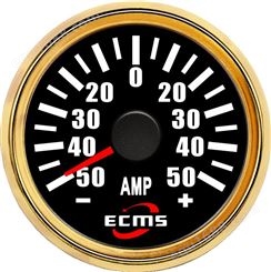 仪创 ECMS 800-00117 船用仪器仪表 指针式150A电流表