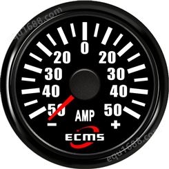仪创 ECMS 800-00120 船用 车用80A 电流表 汽车仪表