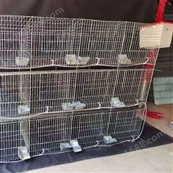 镀锌铁丝笼 养殖兔笼 三层商品兔子笼厂家 可定制