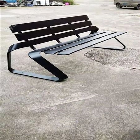 户外不锈钢公园长椅制品定制 环保耐用