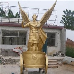 定做西方人物雕塑铜摆件阿波罗战神欧式园林景观雕塑