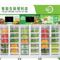多功能售卖机 水果自动售货机扫一扫即可买菜 生鲜无人售货机 厂价供应 速捷