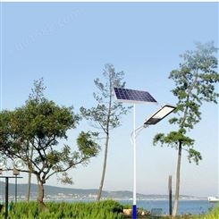 厂家供应太阳能路灯 户外新农村防水一体化led路灯 6米工程路灯高杆