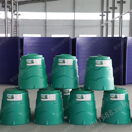定制堆肥桶 厨余垃圾发酵桶 堆肥箱 岩康塑业吹塑制品加工厂