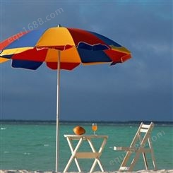沙滩太阳伞 防雨工具 活动伞 摆摊伞定制 6kg  8骨