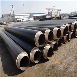 汇众牌12米6米定尺聚氨酯保温钢管生产厂家
