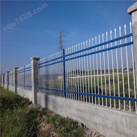 欧式锌钢护栏 锌钢弧形护栏 小区学校围墙护栏 博乐