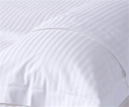 酒店民宿宾馆专用枕套 床上用品枕头套 纯棉贡缎枕套 酒店布草厂家批发