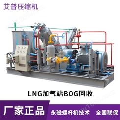 艾普LNG加气站BOG回收压缩机回收设备负荷调节灵活