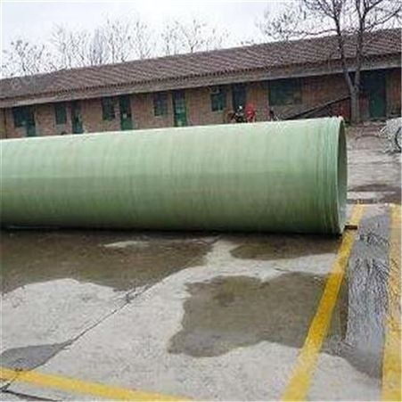 明轩 电缆穿线保护管 玻璃钢排污管道 电力保护管 化工通风管道 大口径夹砂管道