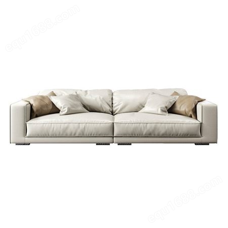 成都科技布沙发 客厅小户型沙发 意式极简懒人沙发组合