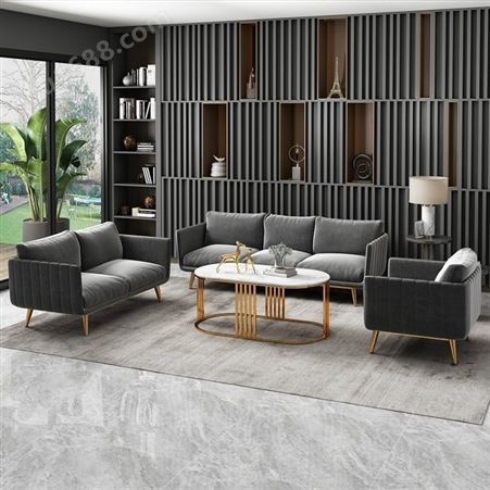 科技布沙发组合 小沙发 小户型客厅现代简约沙发  三人沙发