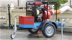 应急排水柴油机 应急抢险排涝车 小型车载式水泵
