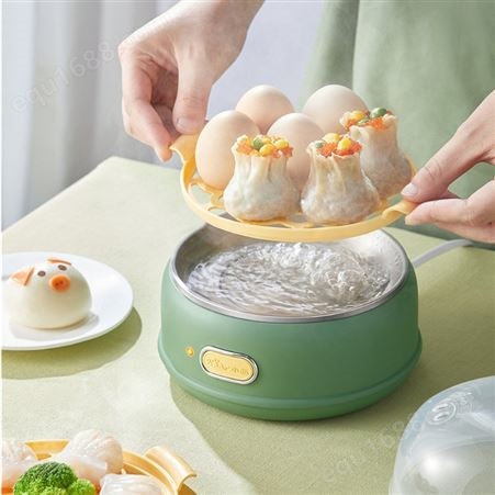 蒸蛋器双层煮蛋器自动断电小型早餐机蒸蛋羹