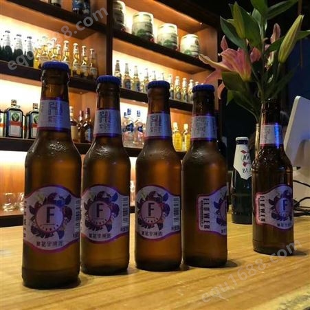 青岛繁花里啤酒精酿啤酒小瓶330m网红夜场酒吧餐饮批发全国招代理