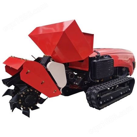 36马力自走式履带施耕机多功能果园管理机遥控标配五种功能