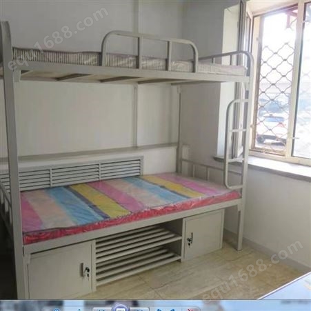 学生床，铁床批发，单人床，上下铺公寓床