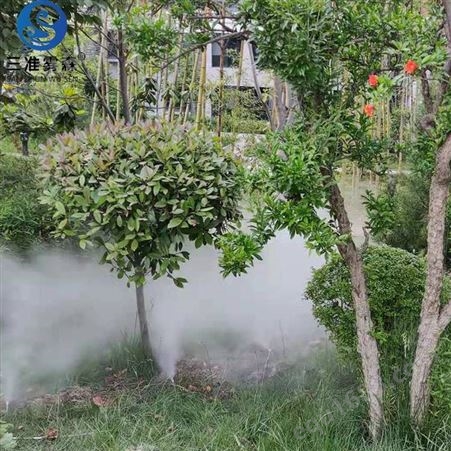 河南 三准雾森 高压喷雾设备 人造水景细喷雾