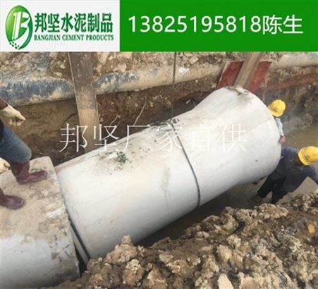 邦坚管业 水泥涵管 水泥管 二级钢筋混凝土排水管 预制混凝土管