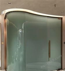 易昀铝合金电变 调光玻璃新型节能墙体 调光玻璃门