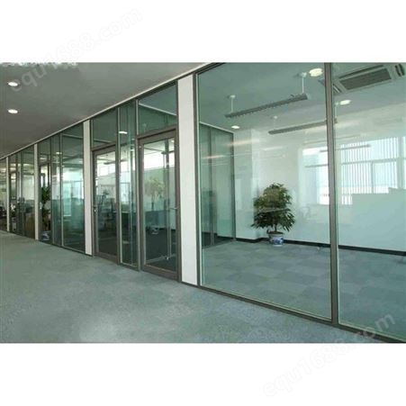 天津玻璃隔断,办公室铝合金玻璃高隔断墙定制,钢化玻璃高隔间隔音屏风