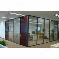 天津安装办公室玻璃隔断,铝合金玻璃隔断,断桥铝隔断