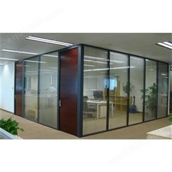 玻璃隔断 办公双面玻璃隔断 亿乾 款式多样 质量保障 