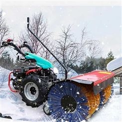 东北地区手推式除雪机 多用途汽油扫雪机 抛雪机 万洁除雪设备使用便捷效率高