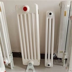钢六柱暖气片 车间厂房用散热器 钢管六柱型暖气片