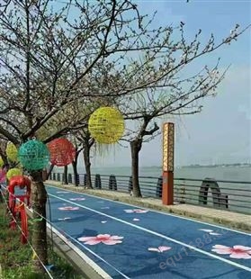 天津沥青路面改色施工 河西区沥青路面改色喷涂 mma彩色路面涂料